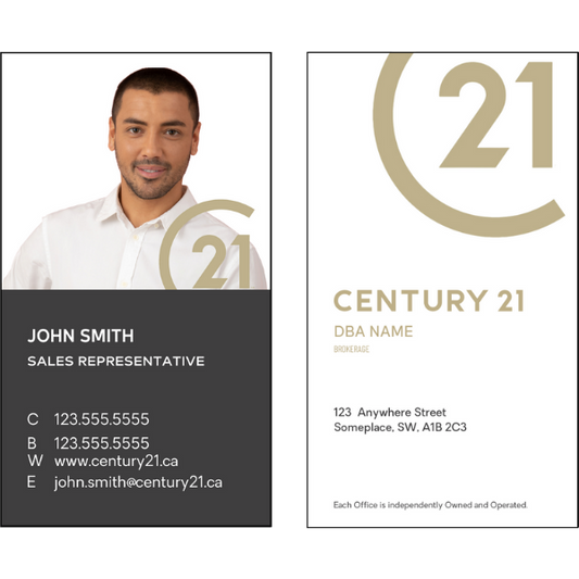 C21-BC-108 Business Card, Two Sided