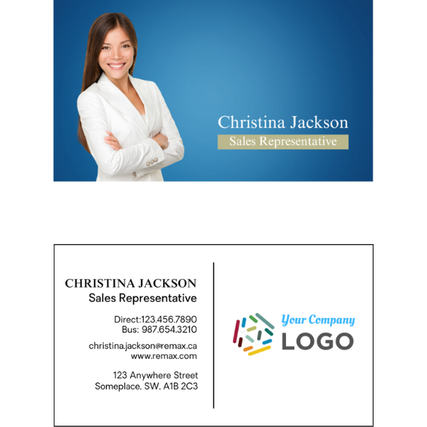 GEN-BC-114 Business Card, Two Sided