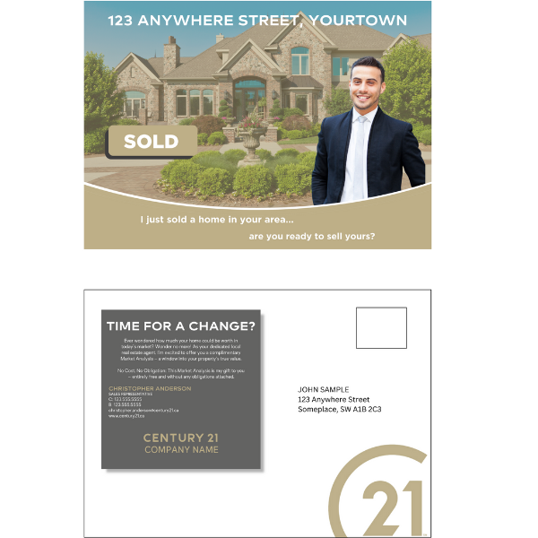 C21-PC-PM-101 Postcard, Two Sided