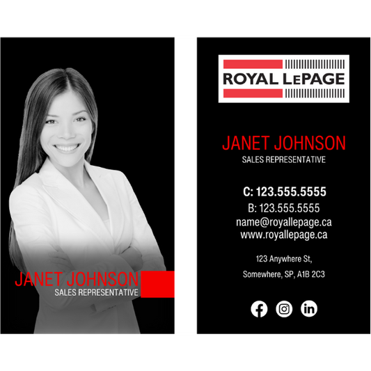 RLP-BC-104 Business Card, Two Sided