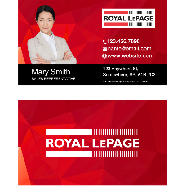 RLP-BC-111 Business Card, Two Sided