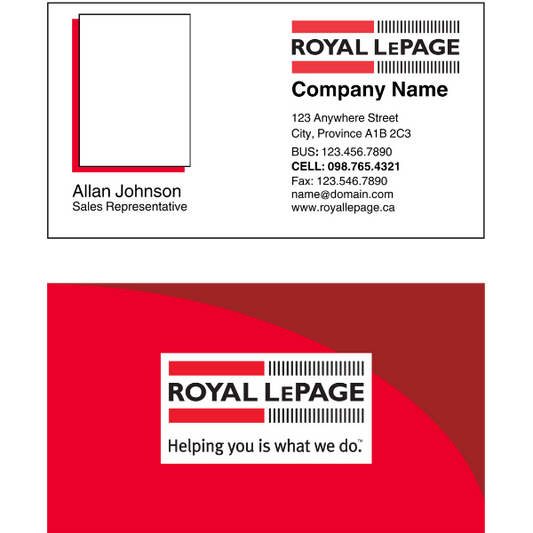 RLP-BC-113 Business Card, Two Sided