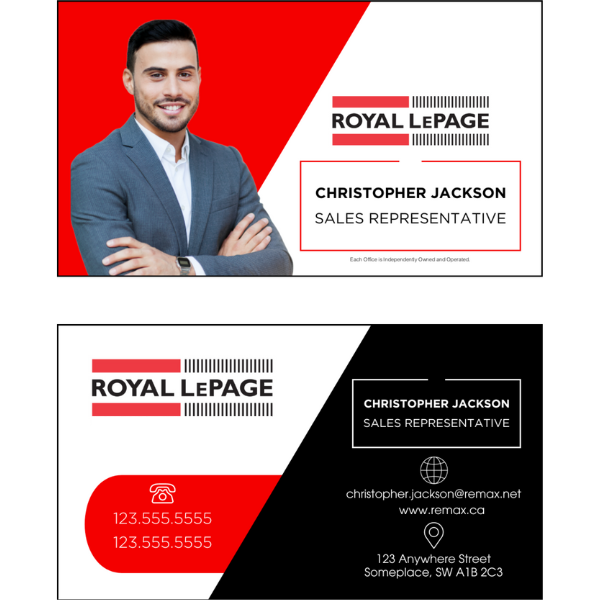 RLP-BC-118 Business Card, Two Sided
