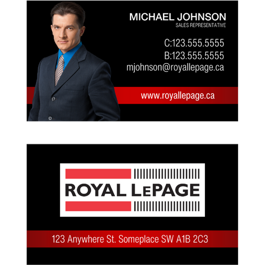 RLP-BC-103, Two Sided Business Card
