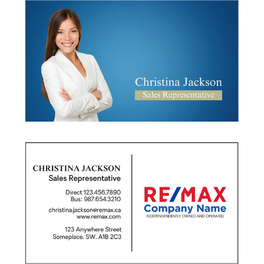 RMX-BC-105 Business Card, Two Sided