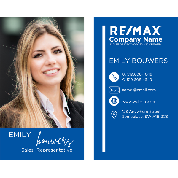 RMX-BC-109 Business Card, Two Sided