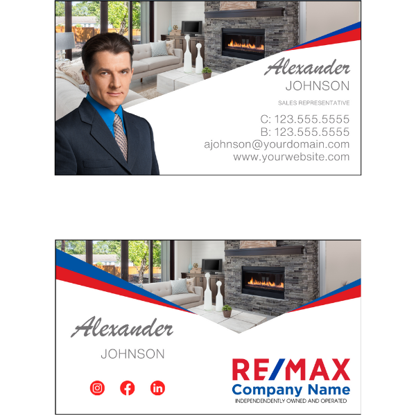 RMX-BC-111 Business Card, Two Sided