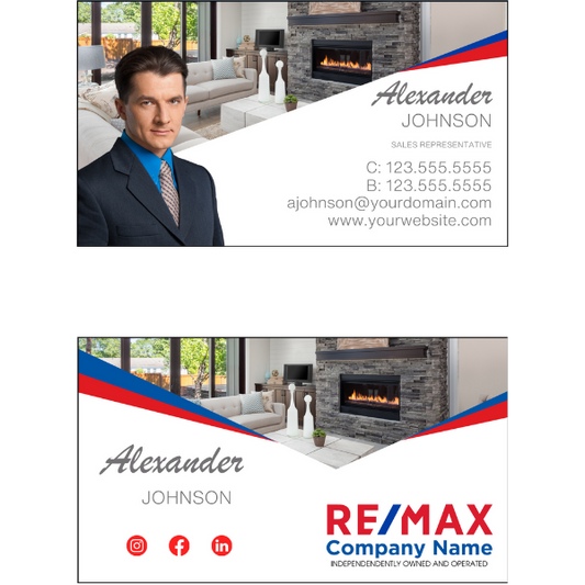 RMX-BC-111 Business Card, Two Sided