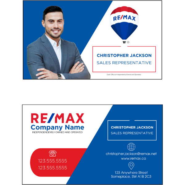 RMX-BC-116 Business Card, Two Sided
