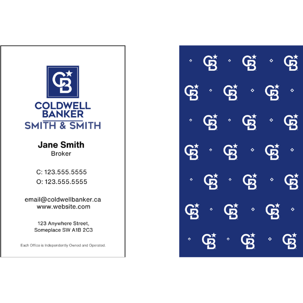 CB-BC-106 Business Card, Two Sided