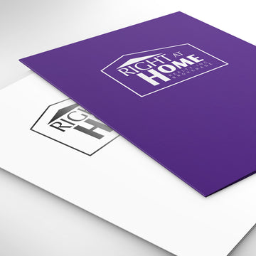 Right At Home Foiled Presentation Folders