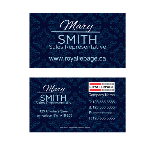 RLP-BC-110 Business Card, Two Sided