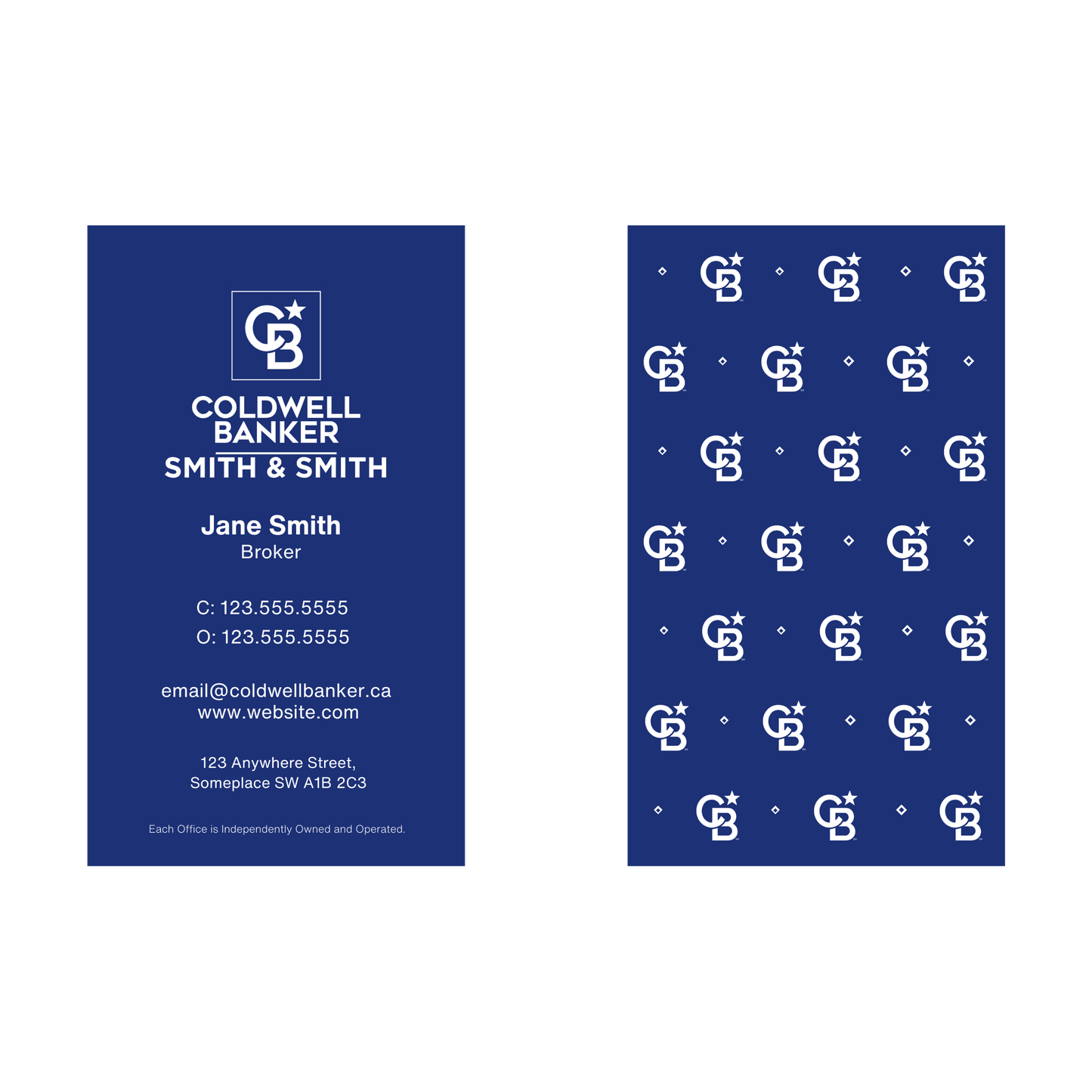 CB-BC-108 Business Card, Two Sided