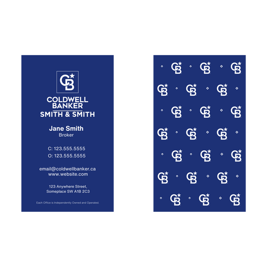 CB-BC-108 Business Card, Two Sided