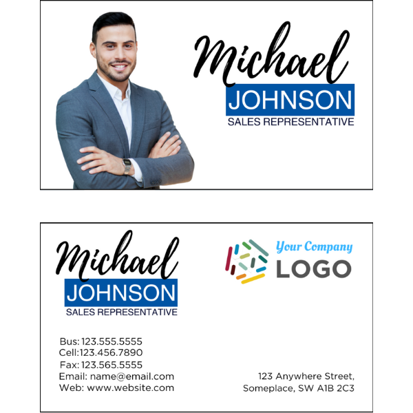 GEN-BC-106 Business Card, Two Sided