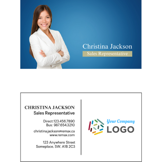 GEN-BC-114 Business Card, Two Sided