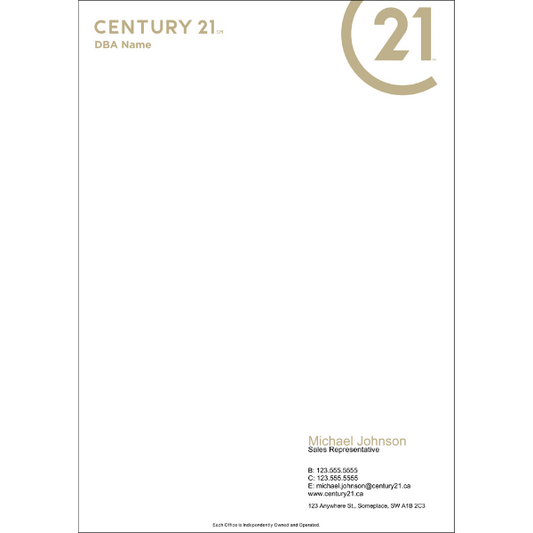 C21-LH-104 Letterhead