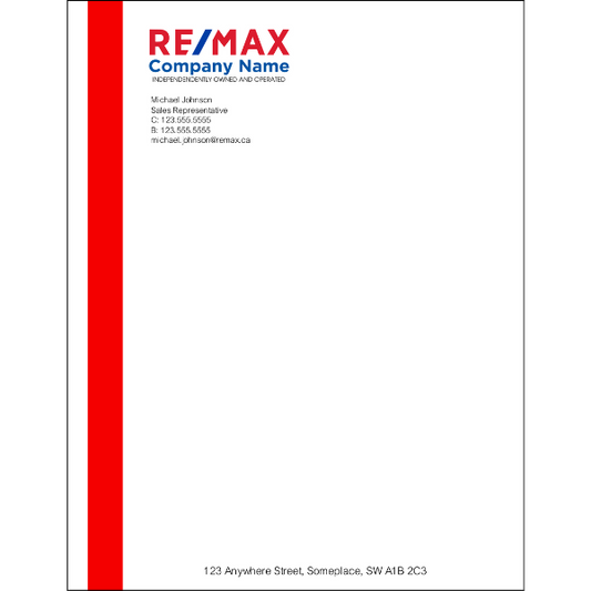 RMX-LH-102 Letterhead