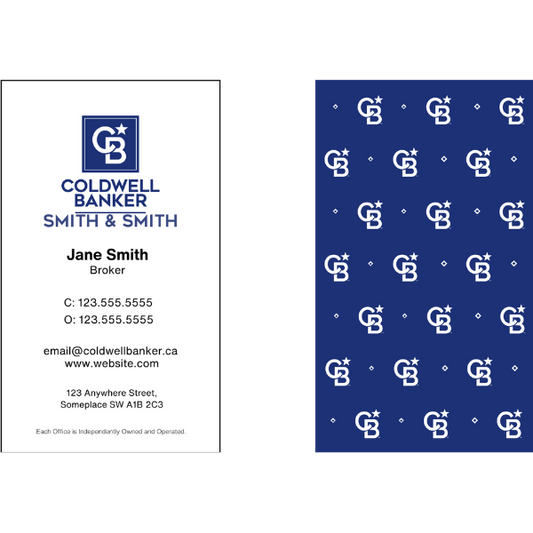 CB-BC-106 Business Card, Two Sided