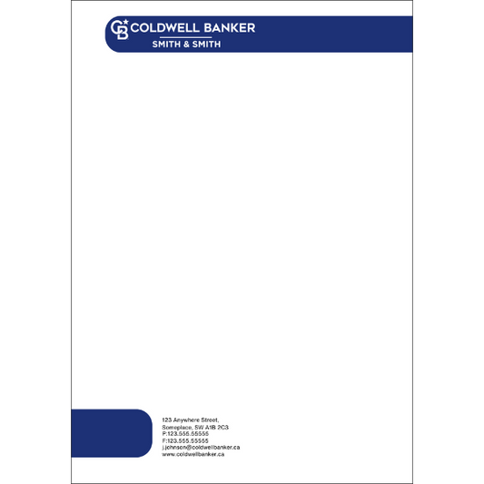 CB-LH-103 Letterhead