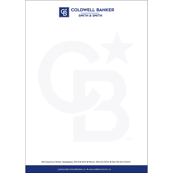 CB-LH-104 Letterhead