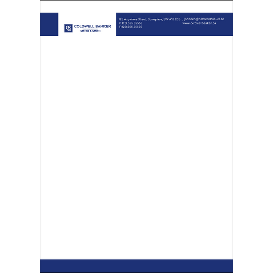 CB-LH-105 Letterhead