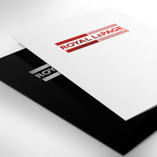 Royal Lepage Foiled Presentation Folders