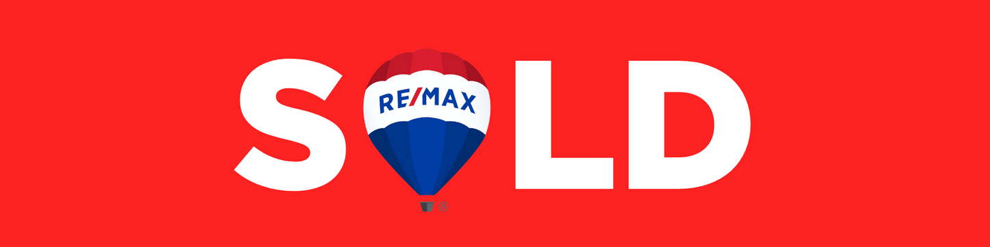 SOLD (RE/MAX) RIDER, 2 Sided